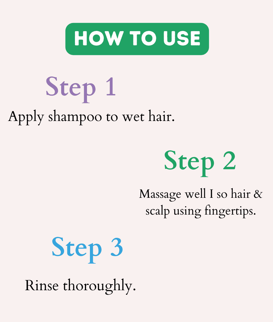 Matka Shampoo With Conditioner Steps